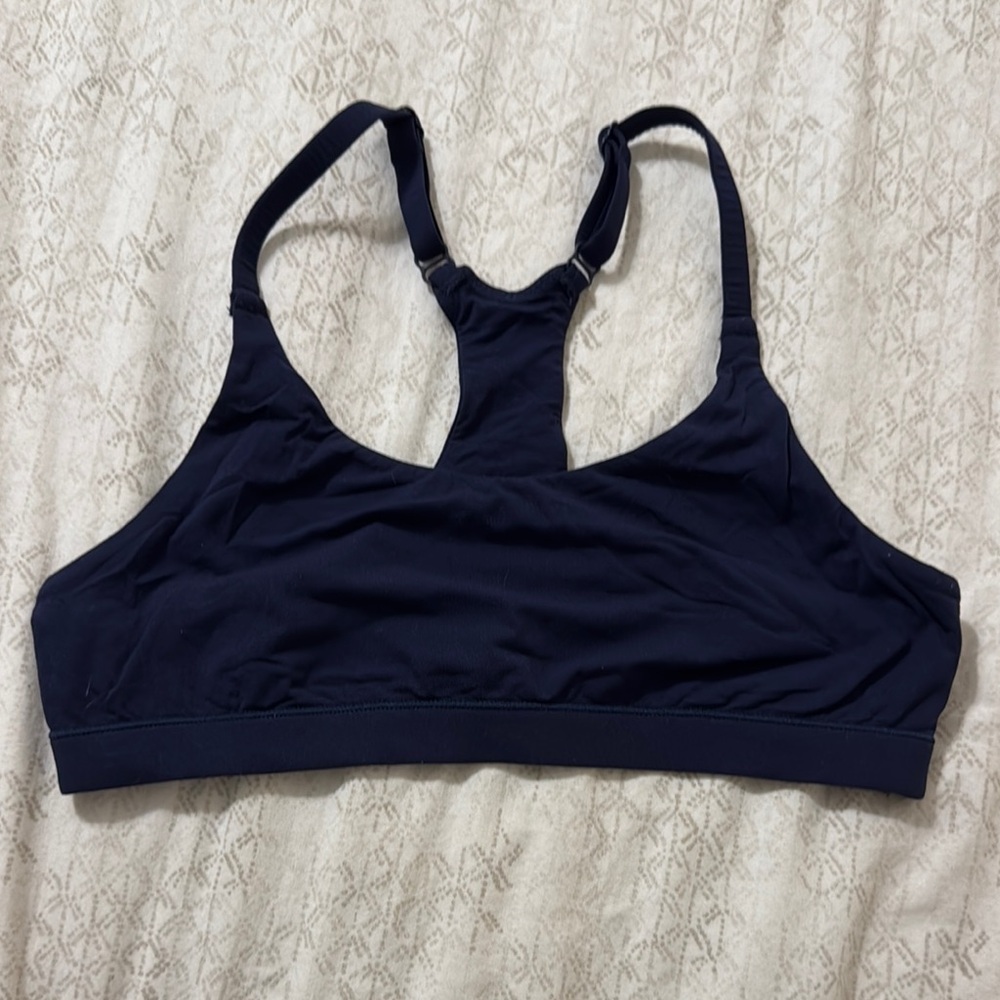 SKIMS Blue Racerback Sports Bra Intimates